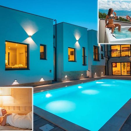 Perla Nera Heated Pool & Sauna Stan Trigraci Exterior photo