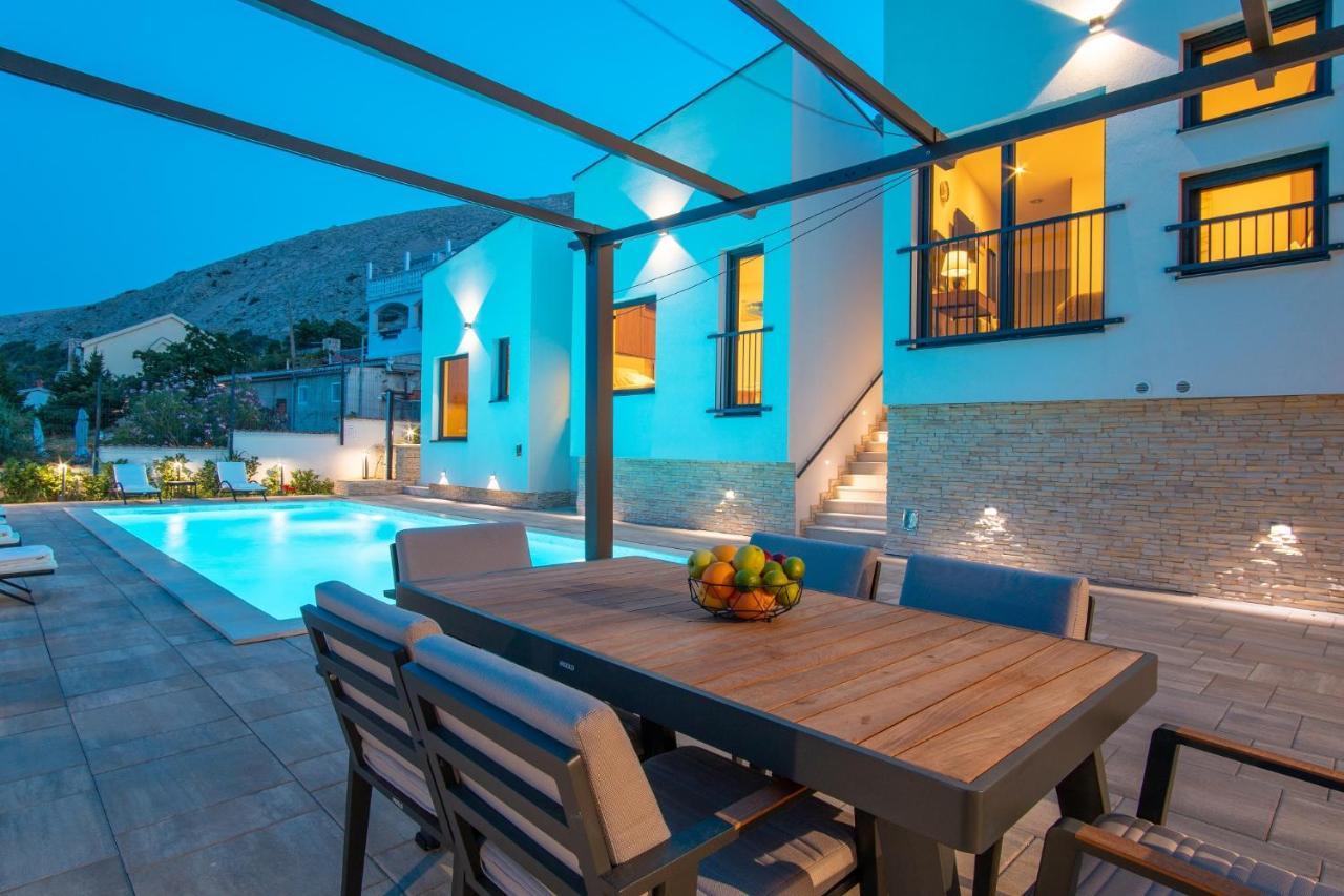 Perla Nera Heated Pool & Sauna Stan Trigraci Exterior photo